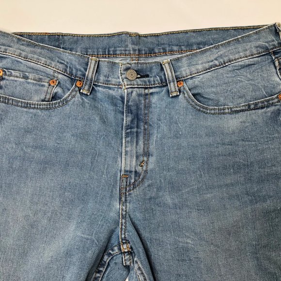 Mens Levi’s 514’s Straight Leg Jeans -  Light Wash - 34x32 - Picture 6 of 6